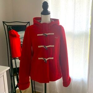 Hollister Jacket Red M